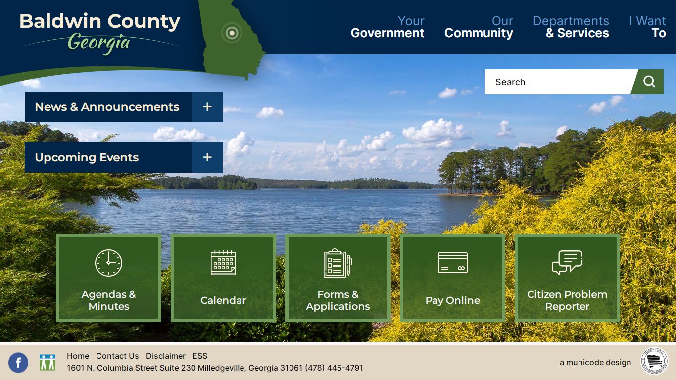 Baldwin County, Georgia Home Page | Baldwin County Georgia